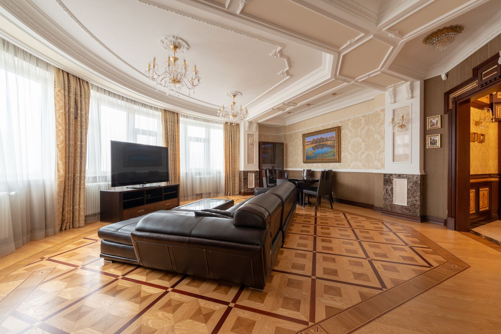 Temiz halılı salon
